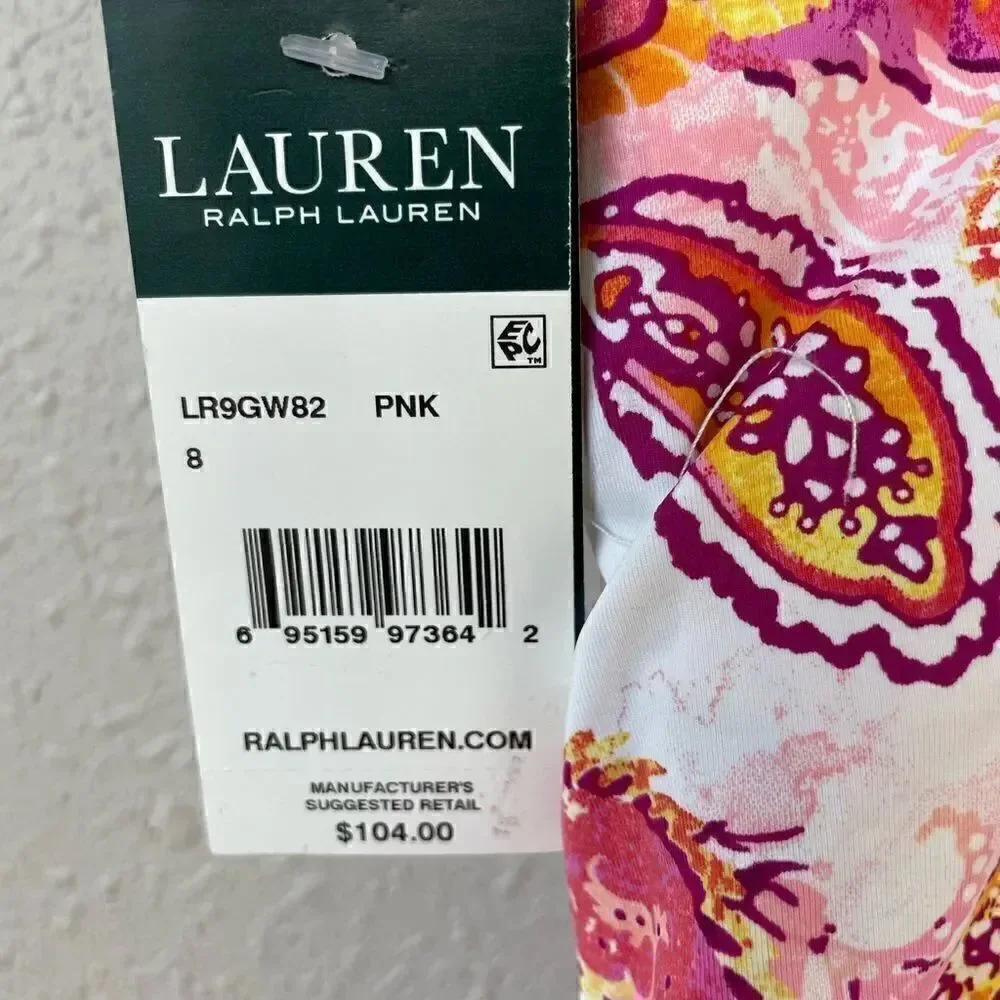 NWT Lauren Ralph Lauren Two-Piece Tankini and Bottoms - Sizes 8 and 10 Available